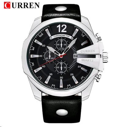 CURREN Brand Leather Watch-8176